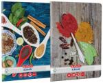 Herlitz Caiet A5, 80 File 70g/MP Patratele, colturi rotunjite Motiv SPICES (9480820)
