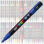 uni Marker UNI Posca PC-3M, varf rotund, 0.9-1.3mm Albastru (M194)