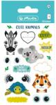 Herlitz Autocolant Folie Cute Animals Set 3 Herlitz (50040278)