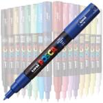 uni Marker UNI Posca PC-1M, varf rotund, 0.7mm Albastru (M251)