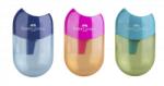Faber-Castell Ascutitoare plastic simpla cu container apple trend 2019 faber (FC183515)