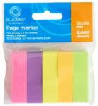 BlueRing Page marker 5x100file 15x50mm diferite culori BlueRing (JJ503332)