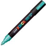 uni Marker UNI Posca PC-5M, varf rotund, 1.8-2.5mm Verde metalizat (M644)