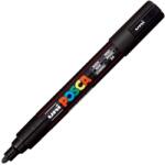uni Marker UNI Posca PC-5M, varf rotund, 1.8-2.5mm Negru (M172)