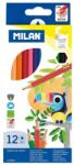 MILAN Creion color 12 culori Hexagonal MILAN (80012)