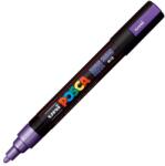 uni Marker UNI Posca PC-5M, varf rotund, 1.8-2.5mm Violet metalizat (M642)