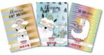 Herlitz Caiet A5, 48 File 70g/MP Patratele, colturi rotunjite Motiv LAMA (9487550)