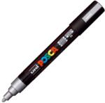 uni Marker UNI Posca PC-5M, varf rotund, 1.8-2.5mm Argintiu (M299)