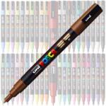 uni Marker UNI Posca PC-3M, varf rotund, 0.9-1.3mm Maro (M292)