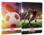 Herlitz Caiet A4, 80 File 70g/MP Dictando, colturi rotunjite Motiv FOTBAL (9488010)
