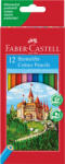 Faber-Castell Creioane Colorate 12 Culori Faber-Castell (FC120112) - xperto