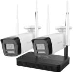 HILOOK DS-J142I(STD)/IKS-2044BH-PH/W 2x4MP IP kamera + NVR szett (DS-J142I(STD)/IKS-2044BH-PH/W)