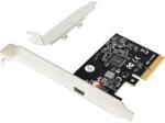 Conceptronic EMRICK14B csatlakozókártya/illesztő USB 3.2 Gen 2x2 Type-C (EMRICK14B) (EMRICK14B)