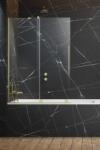 Radaway Paravan cada glisant, 170x150 cm, auriu periat, orientare dreapta, Radaway Furo (10109888-99-01R, 10112844-01-0)