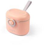 Babyono tápszertartó doboz hordozható, kanállal rózsaszín 1544 - neobaby