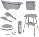 bébé-jou Sense 7 részes babakád és kádállvány fürdető szett griffin grey b4288058