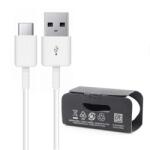 Samsung Adatkábel: Samsung EP-DG970BWE - USB / Type-C (USB-C) gyári fehér adatkábel 1, 5m (TG-GL810387)