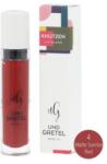 UND GRETEL KNUTZEN Lip Gloss szájfény 6 ml árnyék 4 Matte Sunrise Red