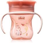Chicco 360 Perfect X 12m+ gyakorlóbögre fogantyúval Pink