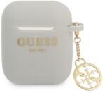 GUESS Eredeti Apple Airpods Guess Silicone Charm 4G Collection (Gua2LSC4EG) Szürke tok