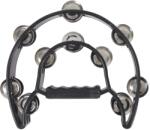 Cega Double Row Tambourine Black