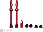 Muc-Off Tubeless V2 tubeless szelep, 2 db, piros (80 mm)
