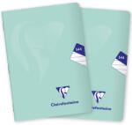 Clairefontaine Mimesys pastel PP, A5 "544" vonalas, 40 lap, menta - 2 db (1544-73-PP-PAS)