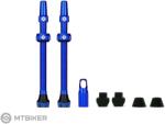 Muc-Off Tubeless V2 tubeless szelepek, 80 mm, kék (Muc-Off Tubeless szelepek Kék V2, 80 mm)