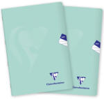 Clairefontaine Mimesys pastel PP, A4 "444" vonalas, 40 lap, menta - 2 db (1444-73-PP-PAS)