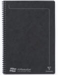 Clairefontaine Europa A4, vonalas, 60 lap, fekete (4862Z)