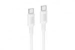 BOROFONE BX111 Feliz USB Type-C/Type-C 60W kábel 1méter fehér (PM036893) (PM036893)
