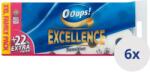 Ooops! Excellence Sensitive 3 rétegű Toalettpapír 6x20 tekercs