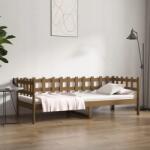 vidaXL Nappali ágy, barna, 80x200 cm, tömör fenyőfa (8720287136422)