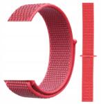DEVIA Szilikon szíj Apple Watch-hoz 44 mm 42 mm hibiszkusz piros (BRA007514)
