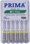 Prima Ace Endodontice Headstrom H-Files, Marimea 08 Gri, 25 mm, pentru Canal Radicular, Prima, 6 Bucati (VTR-0981-08-GRI)