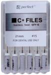Vetro Design Ace Endodontice C-Pilot, 15 Albe, 21 mm, pentru Canal Radicular, 6 Bucati (VTR-2712-15)