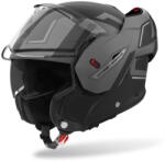 Airoh Felnyitható bukósisak matt szürke AIROH MATHISSE 2 Genius P/J, biztonsági pántos rögzítés, bluetooth-előkészítés, napellenző L(59-60)