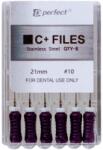 Vetro Design Ace Endodontice C-Pilot, 10 Mov, 21 mm, pentru Canal Radicular, 6 Bucati (VTR-2712-10)
