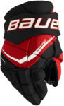 Bauer Mănuși de hochei Vapor FLYPRO Black/Red Junior 11 inci