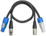 PD CONNEX CX11-0.50 DMX/FÉNY Jel&Táp Hosszabbító Kombikábel (XLR + PowerCon)