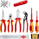KNIPEX Elektro 1 Szerszámkészlet (10 db / csomag) (00 20 90 V01) (00 20 90 V01)