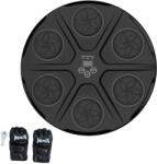 CITYSPORTS Zenei Bokszgép, Boksz Edzőfelszerelés, Bluetooth, Családi Bokszjáték fekete