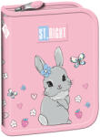 UNIPAP St. Right Cute Rabbit nyuszi mintás kihajtható tolltartó PC03 20, 5x14x3, 5cm (683084) - jatekshop