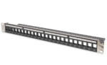 ASSMANN 24-port Patch Panel 1U Black (DN-91411-LF) - mzona