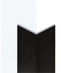  Alumínium sarokélvédő profil (15x15 mm) struktúrált fekete - 270 cm (452382740)