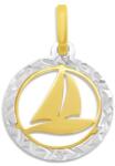 ÉkszerM Arany Vitorlás Hajó Medál AU 93659