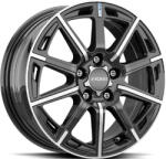 RONAL Jante aliaj RONAL R60 JET BLACK-FRONT CUT 6.5X16 5X112 CB: 76 ET: 50