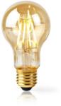 Nedis Bec WiFi Smart LED cu filament E27 A60 5W 500lm (WIFILF10GDA60)