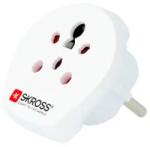 SKROSS Adaptor priza universal Skross 1.500217-E-HDK, India, Israel, Danemarca -> EU (ADAPT-PLUG-IN/EU/BX-SKRS)