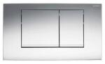 Geberit Twinline30 WC nyomólap, 2 mennyiséges öblítéshez, fényes króm (115.899. KH. 1) (115.899.KH.1)